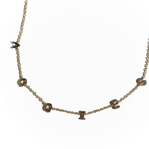 Aggies Initial Necklace